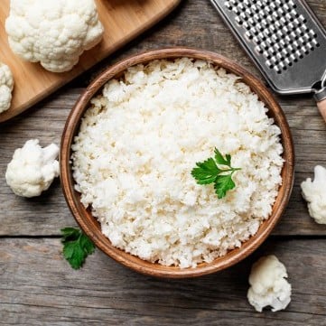 أرز القرنبيط الصحي للرجيم