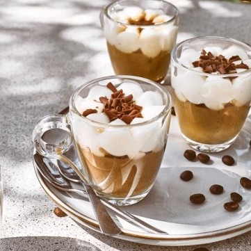 حلى أكواب القهوة السريع