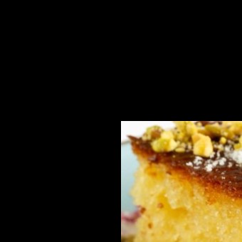 البسبوسة بالقشطة والزبادي