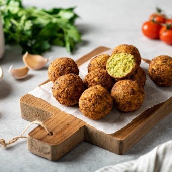 الطعمية بالحمص المعلّب