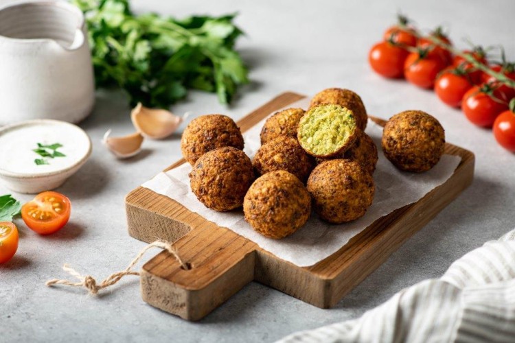 الطعمية بالحمص المعلّب