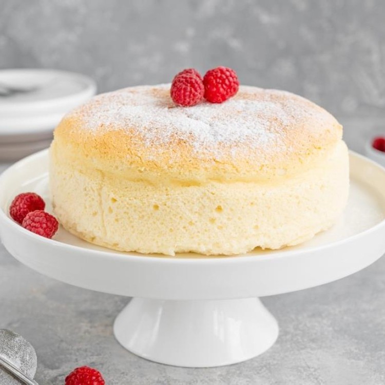 الكيكة اليابانية القطنية