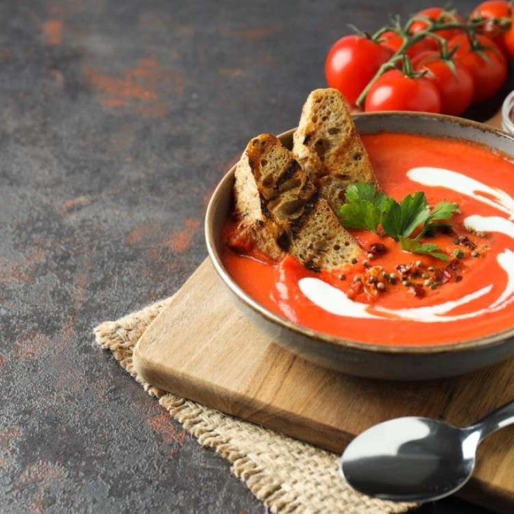 وصفة شوربة الطماطم الكريمية