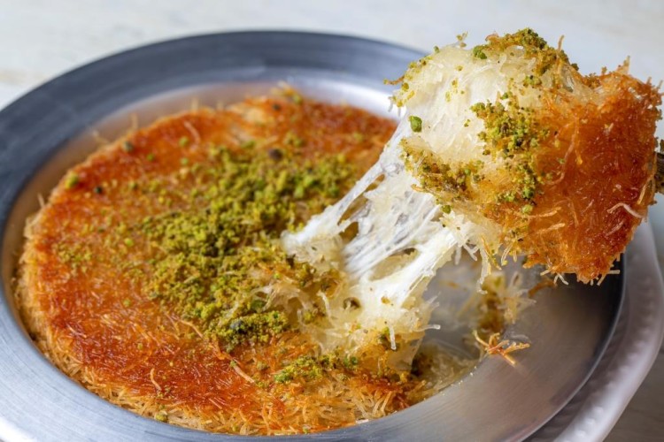 طريقة عمل الكنافة بالمهلبية