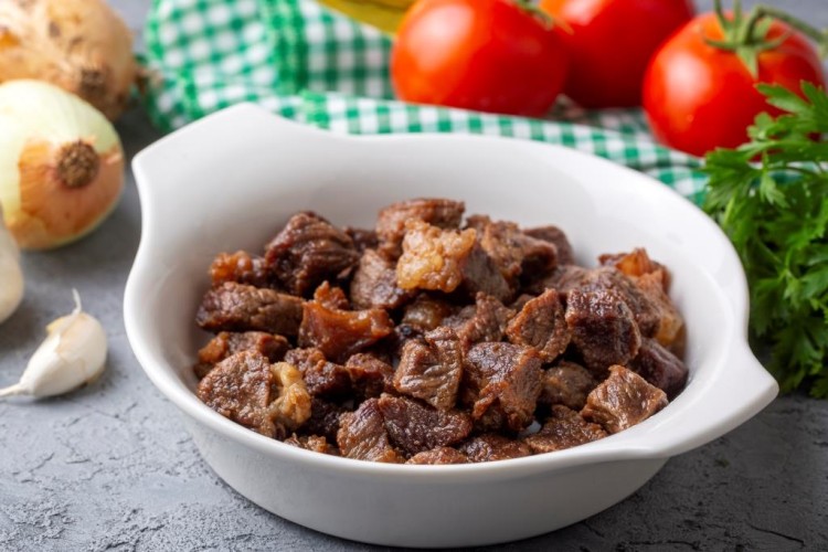 لحم مقلقل سعودي