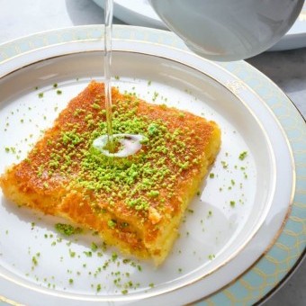 كنافة التوست الكذابة