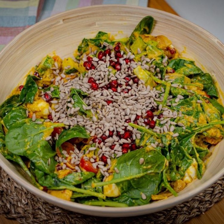 سلطة اليقطين بالفيديو