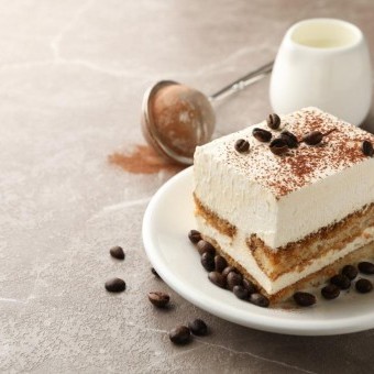 حلى القهوة بالكريمة