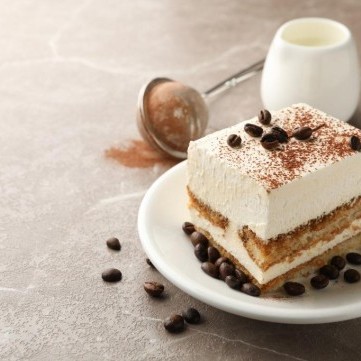 حلى القهوة بالكريمة