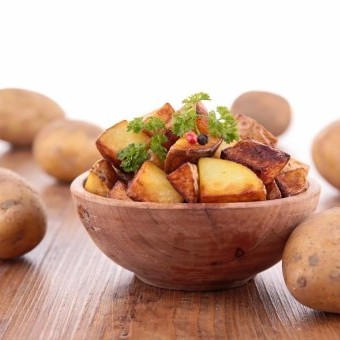 بطاطس محمرة للدايت