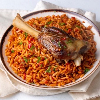 الكبسة السعودية باللحمة على أصولها