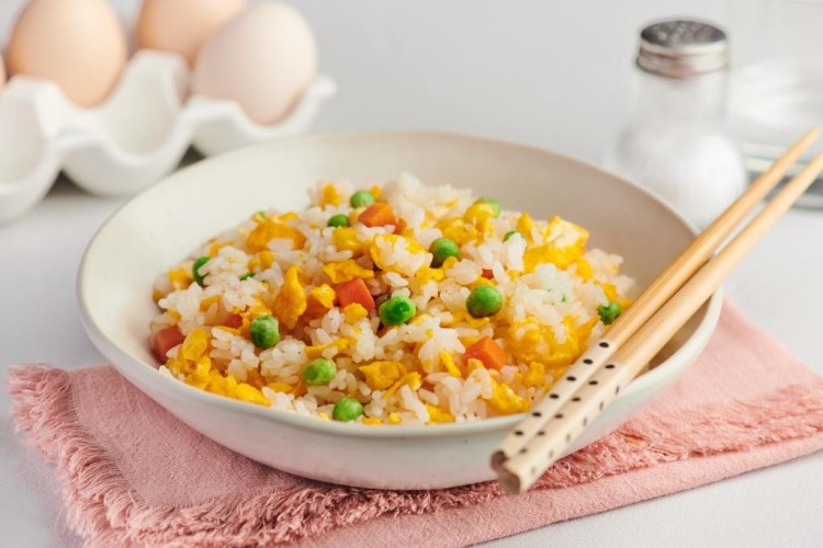 خضار مع الأرز بطريقة جديدة