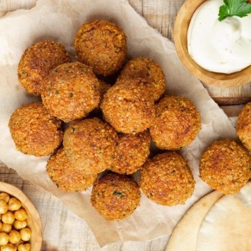 الفلافل المقرمش بالطريقة التقليدية