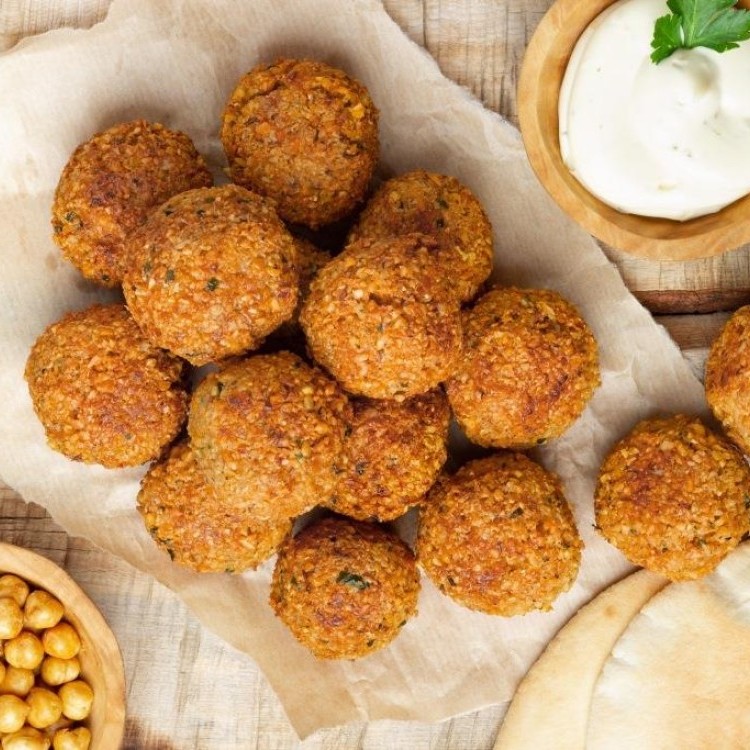 الفلافل المقرمش بالطريقة التقليدية