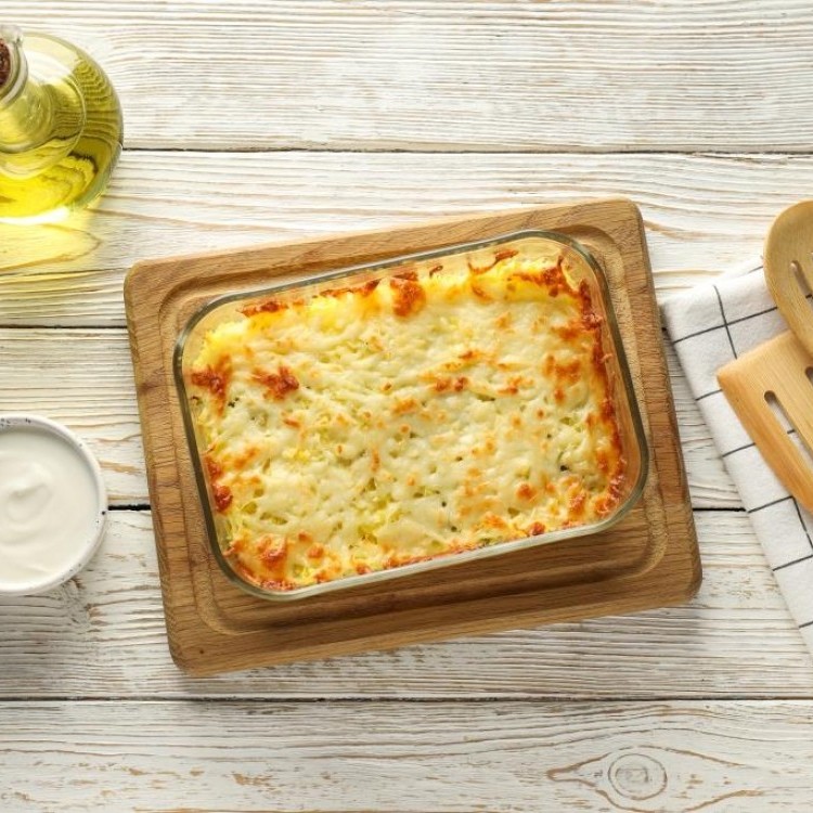 المعكرونة بصوص البشاميل في الفرن