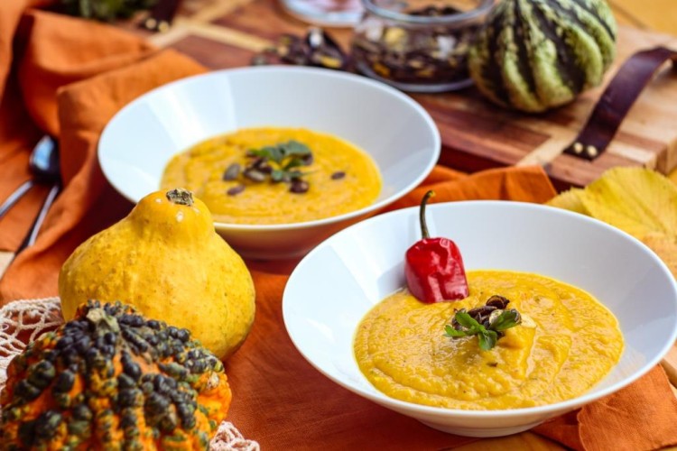 شوربة القرع الشتوية