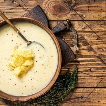 شوربة البطاطا بالكاري