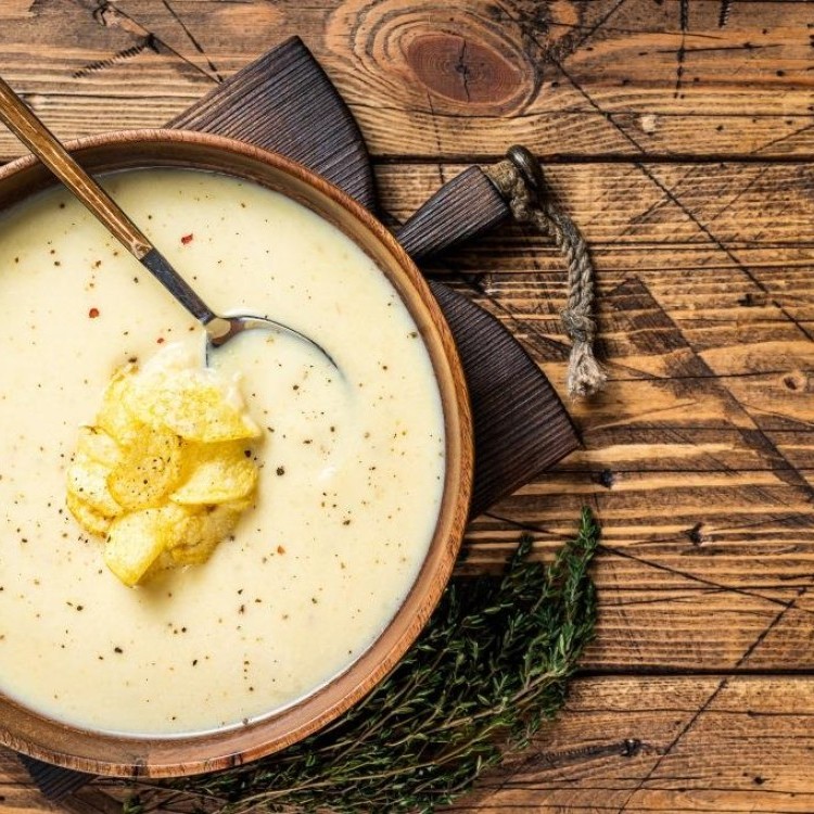 شوربة البطاطا بالكاري