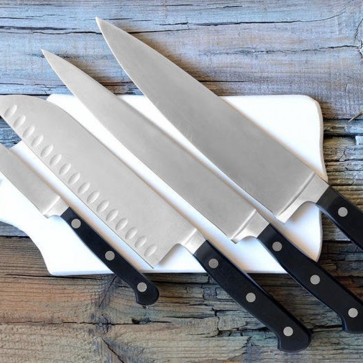 3 طرق لسن سكاكين المطبخ
