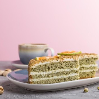 كيكة البستاشيو