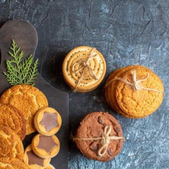 كوكيز بدقيق القمح الكامل