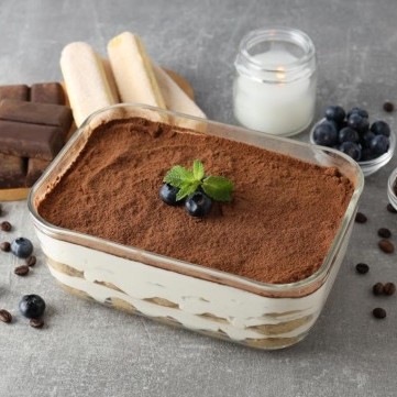 تيراميسو سريع بدون بيض