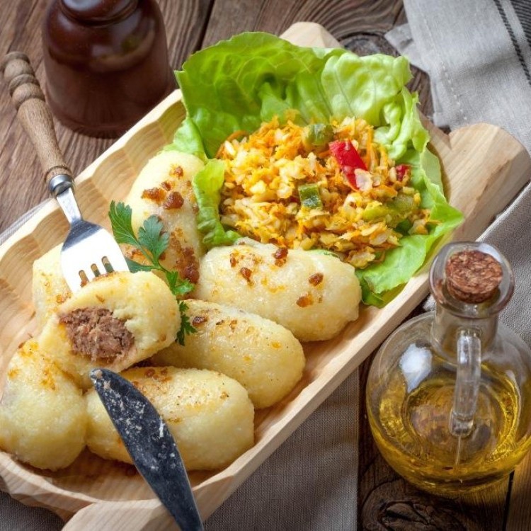 محشي بطاطس باللحم