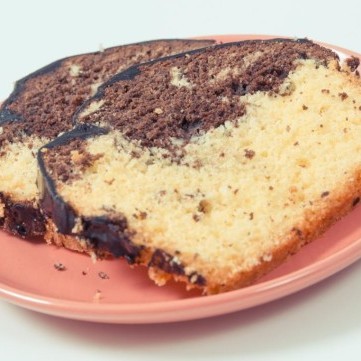 كيك بالشوكولاتة والفانيليا