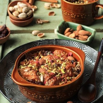 أم علي بالحليب المكثف