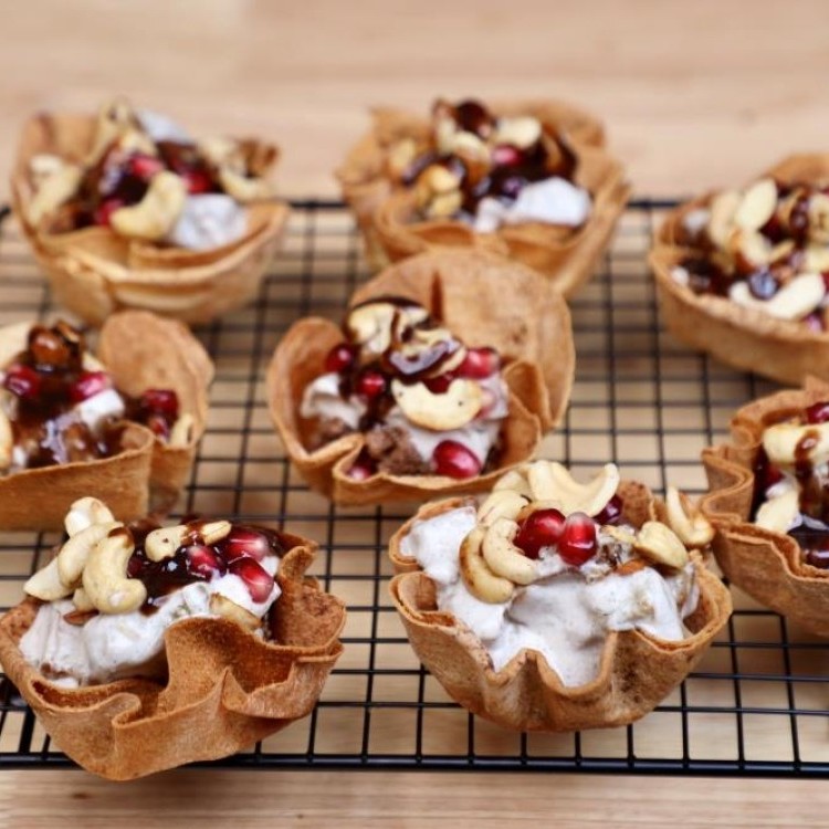 أكواب الفتة بالفيديو