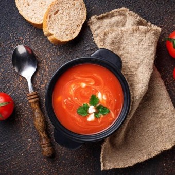 شوربة طماطم مثل المطاعم