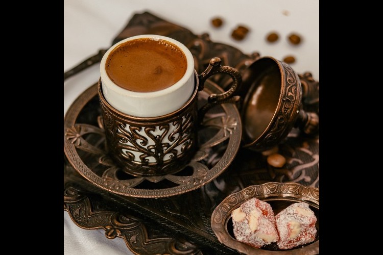 القهوة التركية برغوة