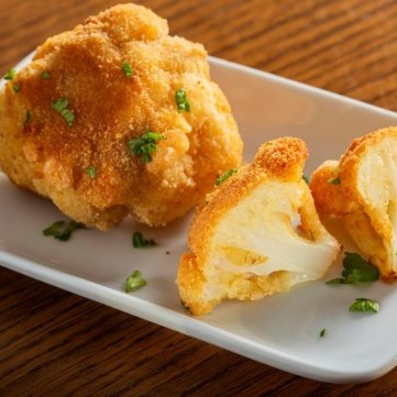 قرنبيط مقلي بتتبيلة مقرمشة