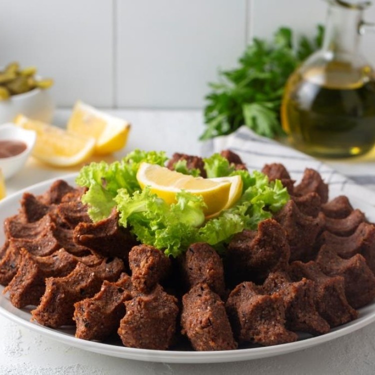 كبة نية نباتية بالبرغل للرجيم