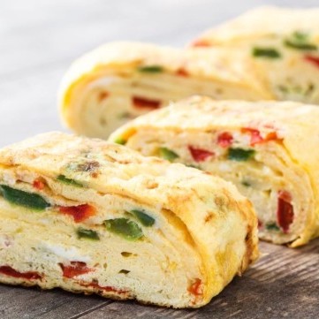 أومليت ملفوف للفطور