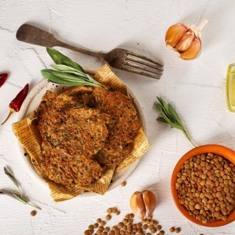 خبز العدس للرجيم
